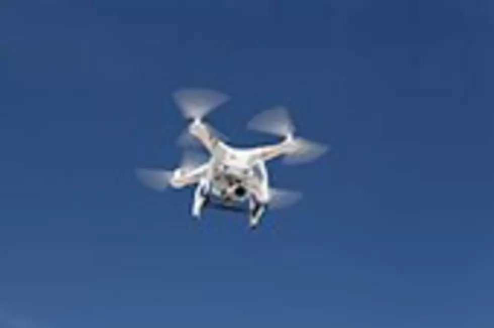 Drones Flying Above the City of Dubuque
